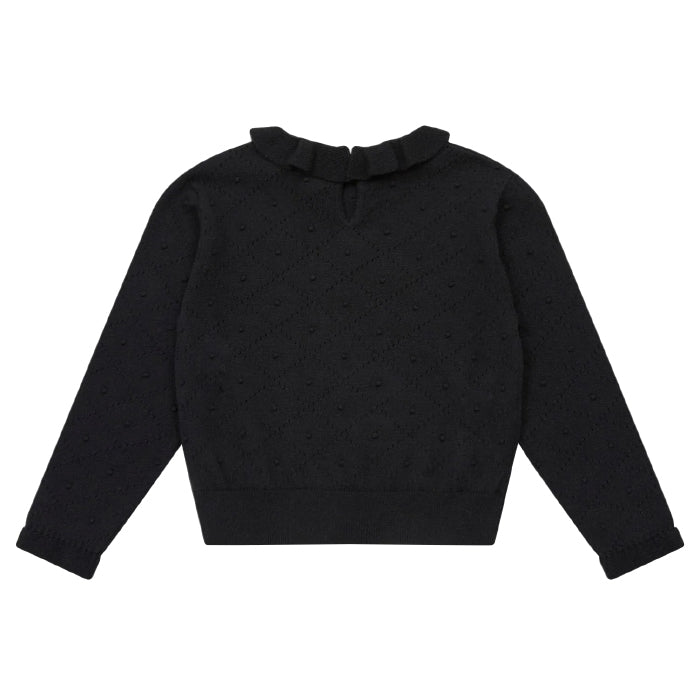 Bonton Child Froufrou Sweater Black