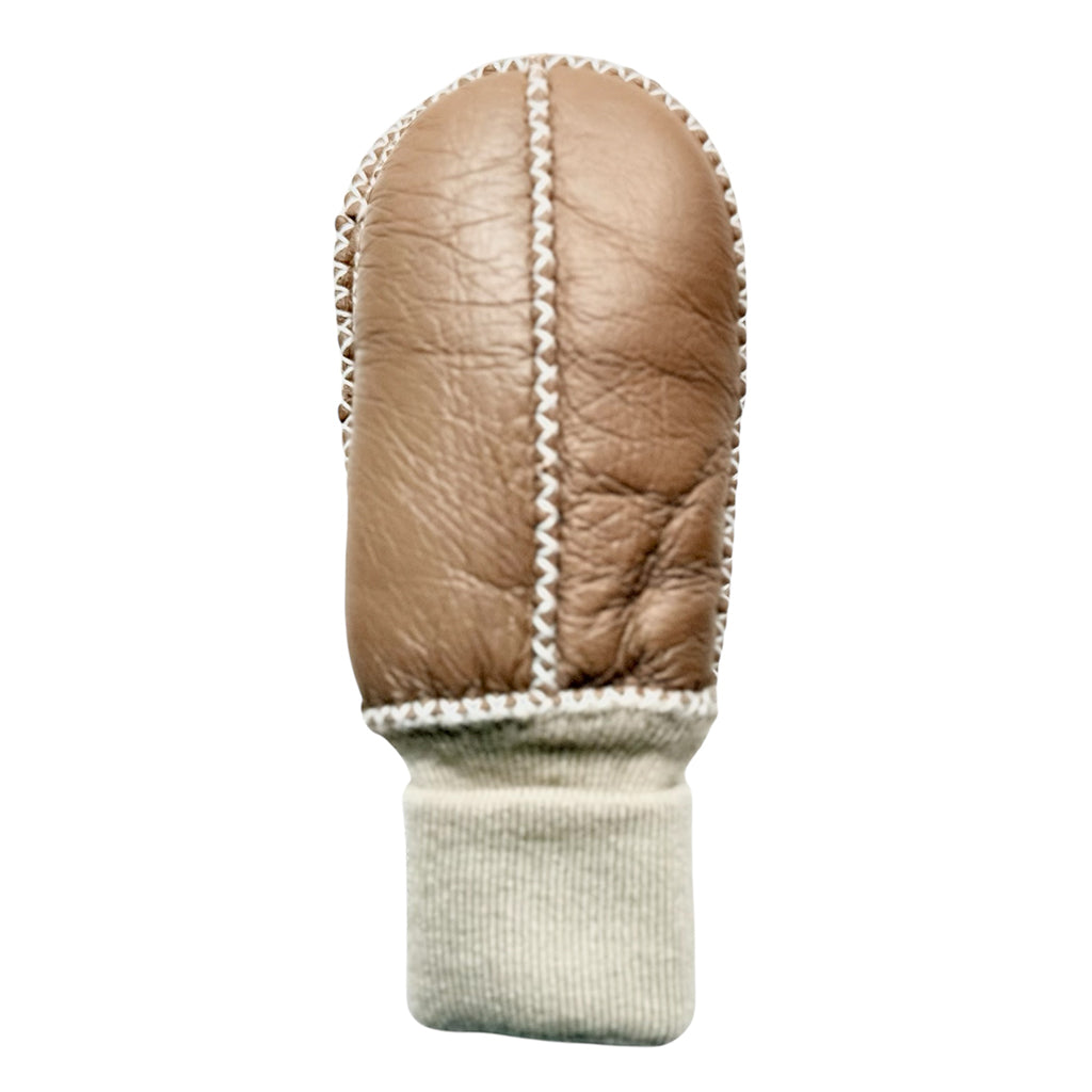 Billy Bamboo Kids Shearling Mittens Cream