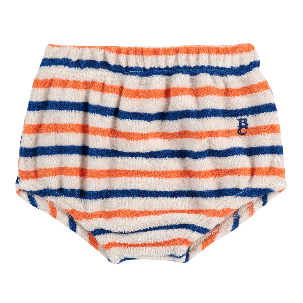 Bobo Choses Baby Striped Terrycloth Bloomers Multicolour