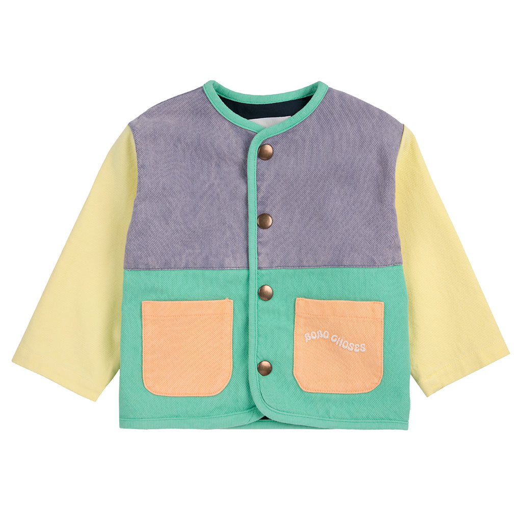 Bobo Choses Baby Colour Block Jacket Multicolour