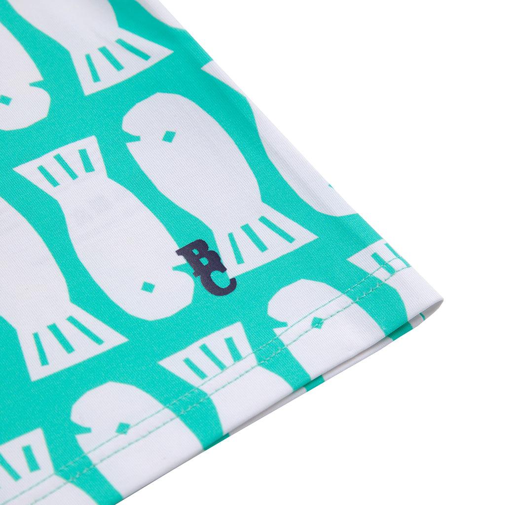 Bobo Choses Baby Lucky Fish Swim Shirt Light Green