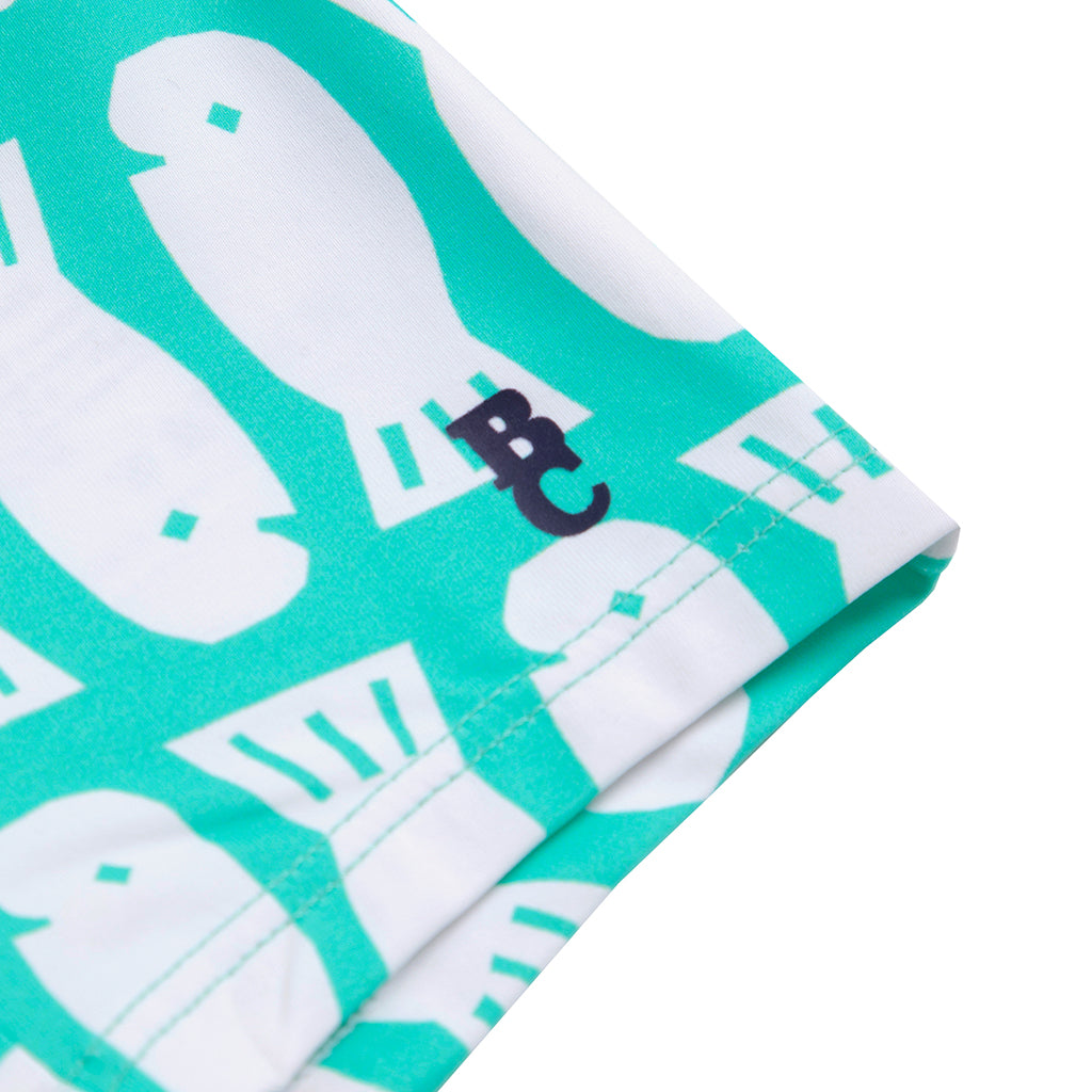 Bobo Choses Baby Lucky Fish Swim Shorts Light Green