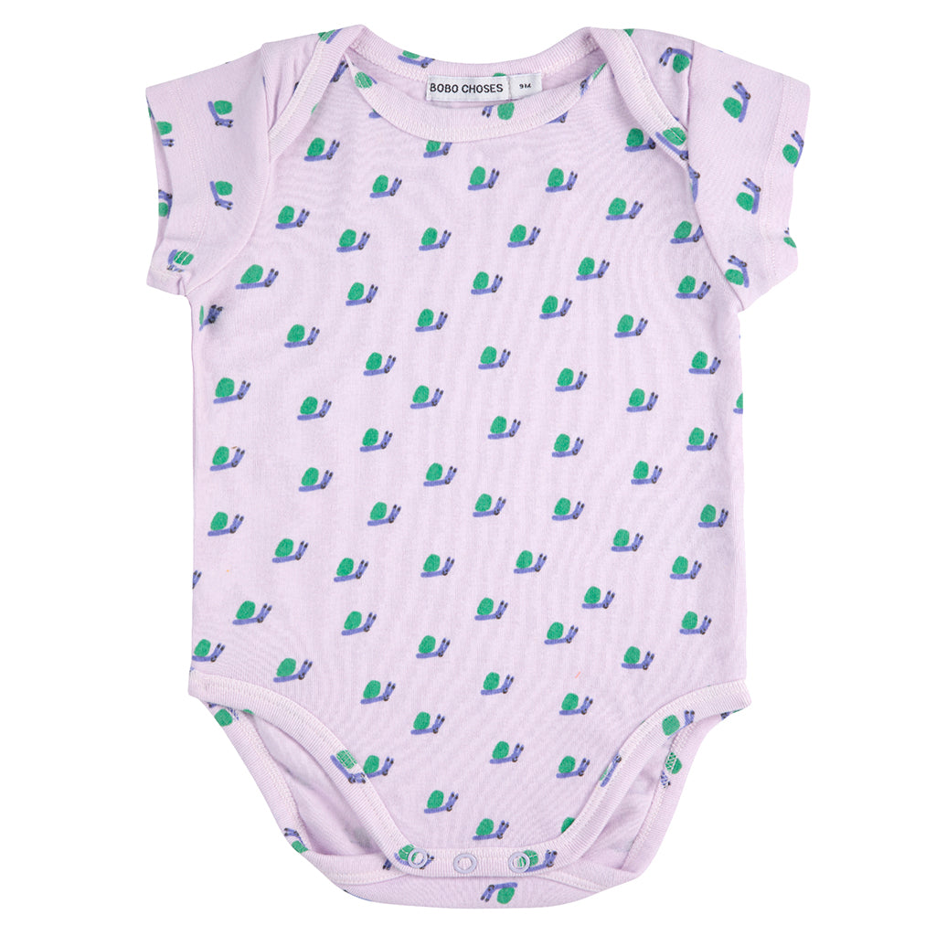 Bobo Choses Baby Funny Snail Three Piece Gift Set Lavender Purple