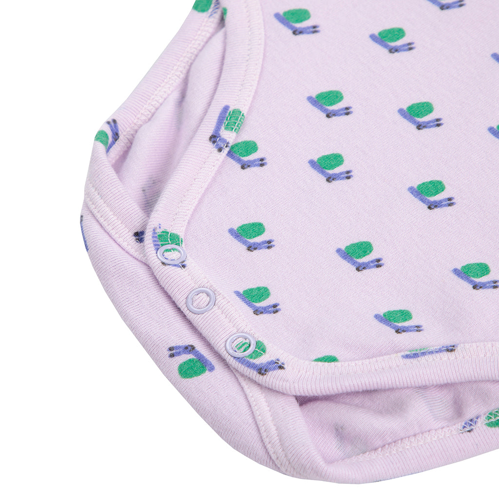 Bobo Choses Baby Funny Snail Three Piece Gift Set Lavender Purple