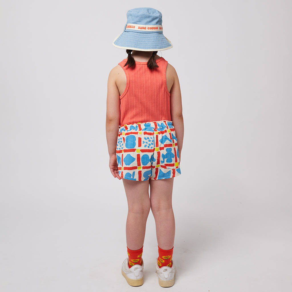 Bobo Choses Child Sunflower Tank Top Red