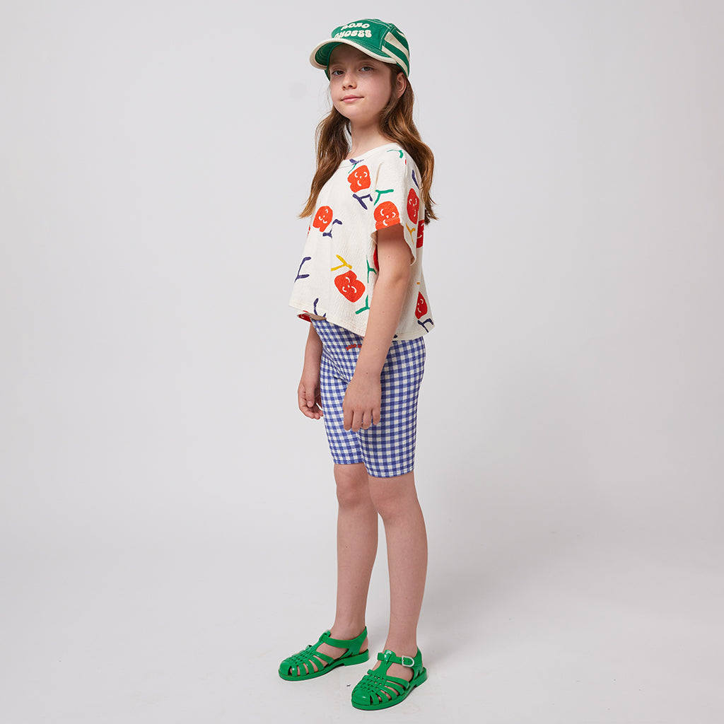 Bobo Choses Child Vichy Short Leggings Blue