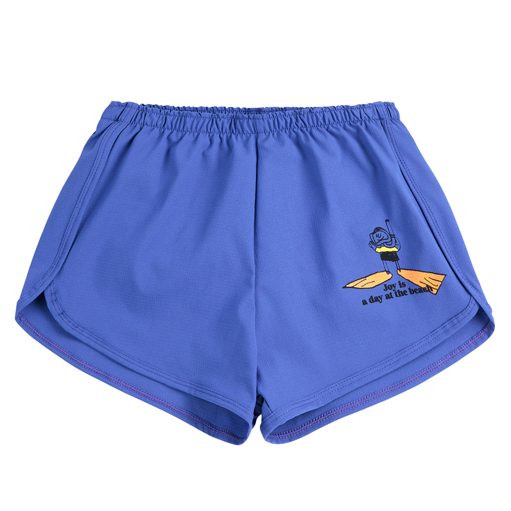 Bobo Choses Child A Day At The Beach Swim Shorts Blue