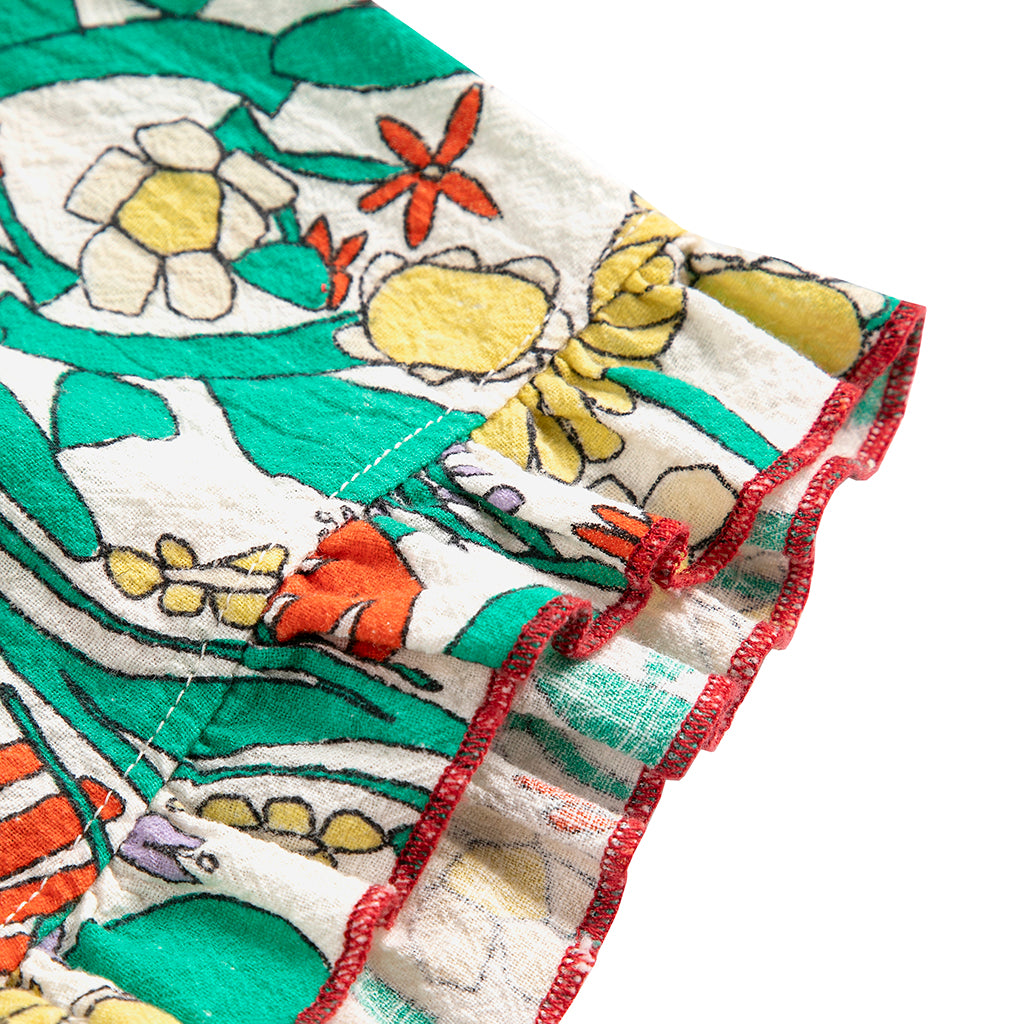 Bobo Choses Baby Shorts All Over Herbalist Print Multicolour