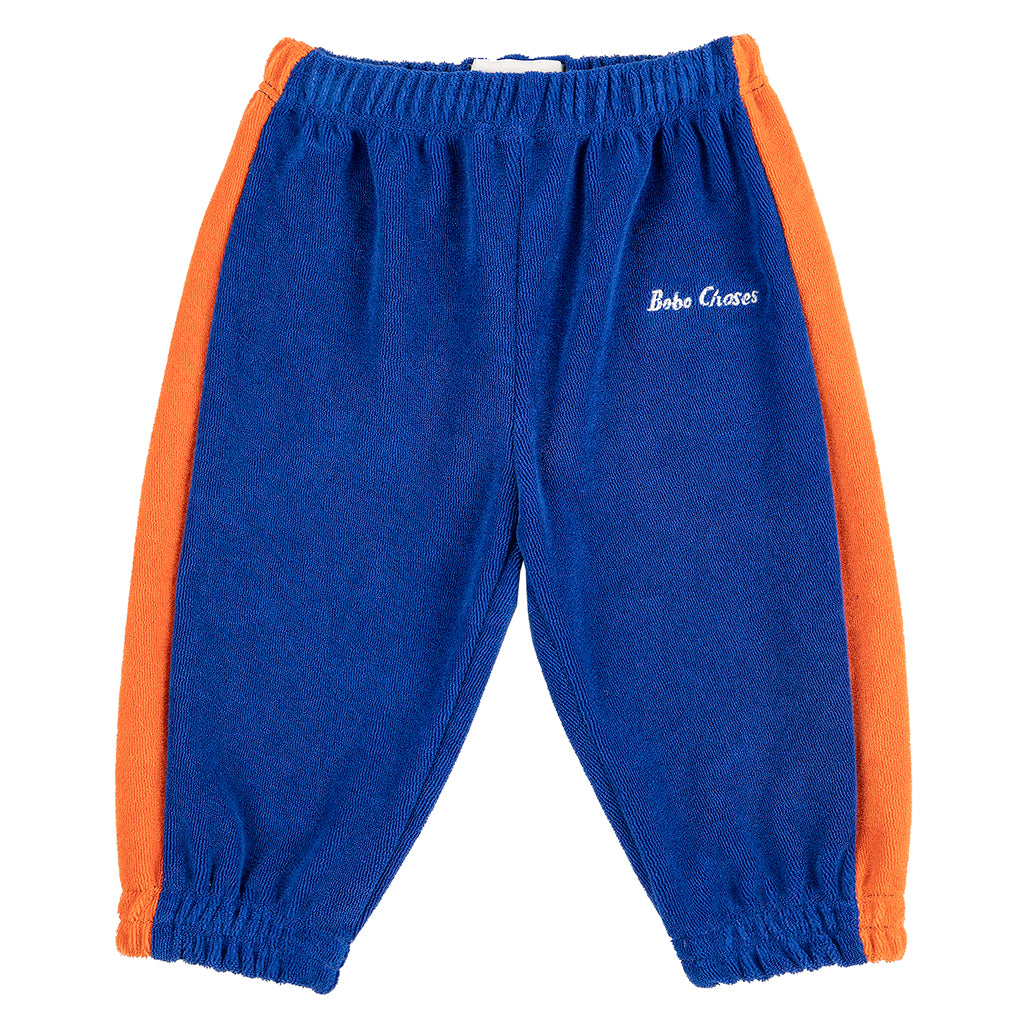 Bobo Choses Baby Terrycloth Sweatpants Blue