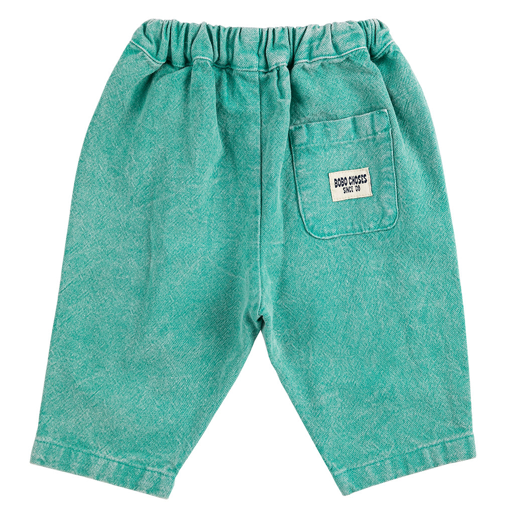 Bobo Choses Baby Pants Green