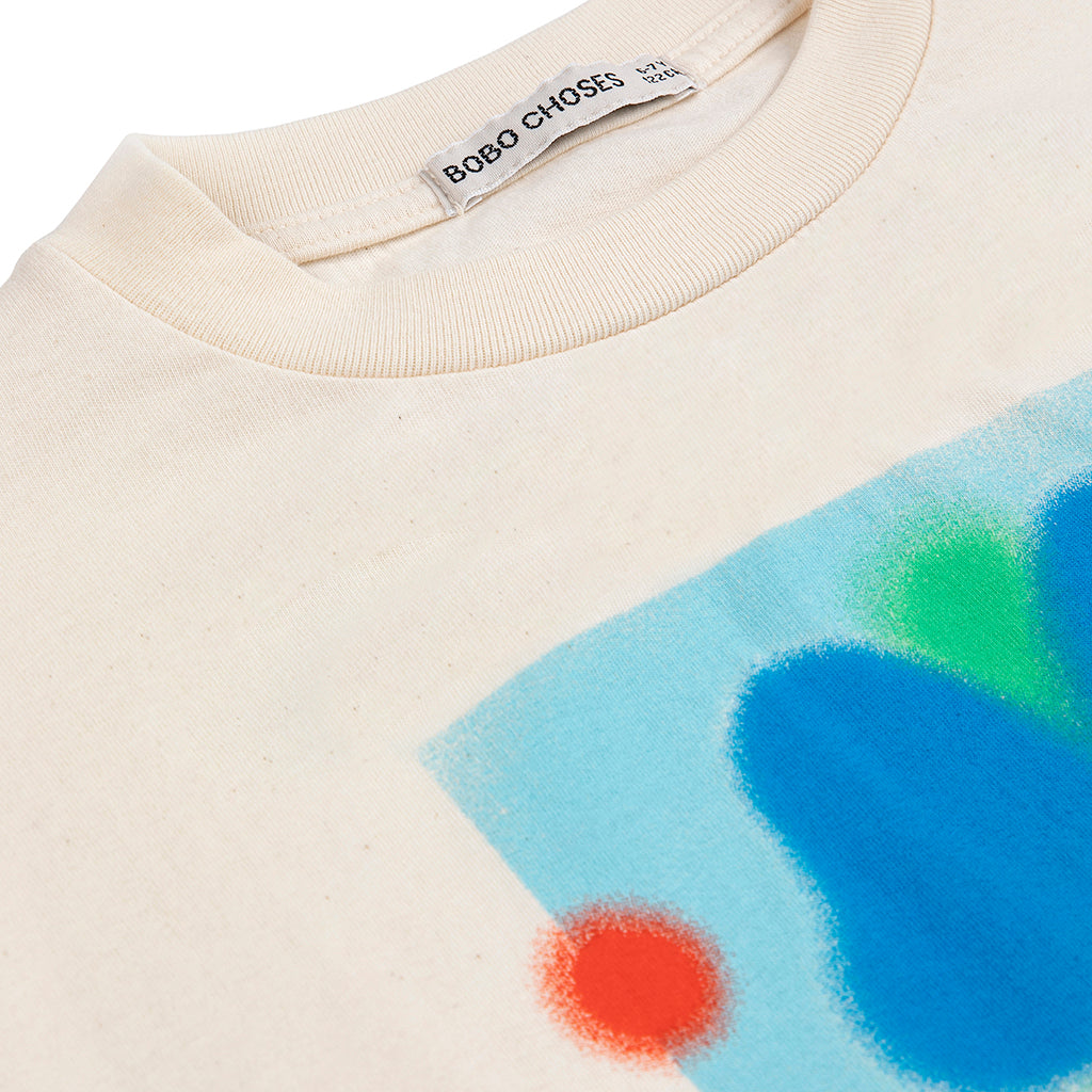 Bobo Choses Child T-shirt Summer Story Print White