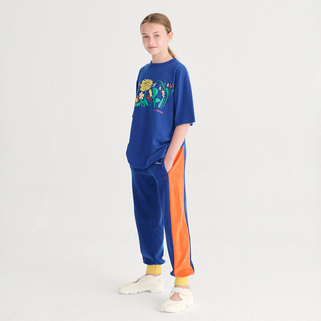 Bobo Choses Child Oversized T-shirt Herbalist Print Midnight Blue