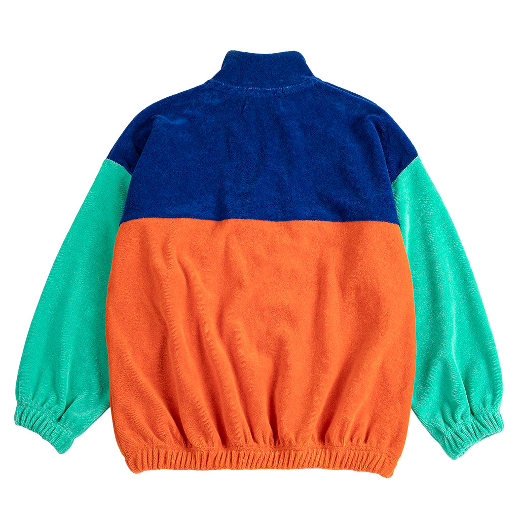 Bobo Choses Child Zipped Sweatshirt Multicolour Colour Block