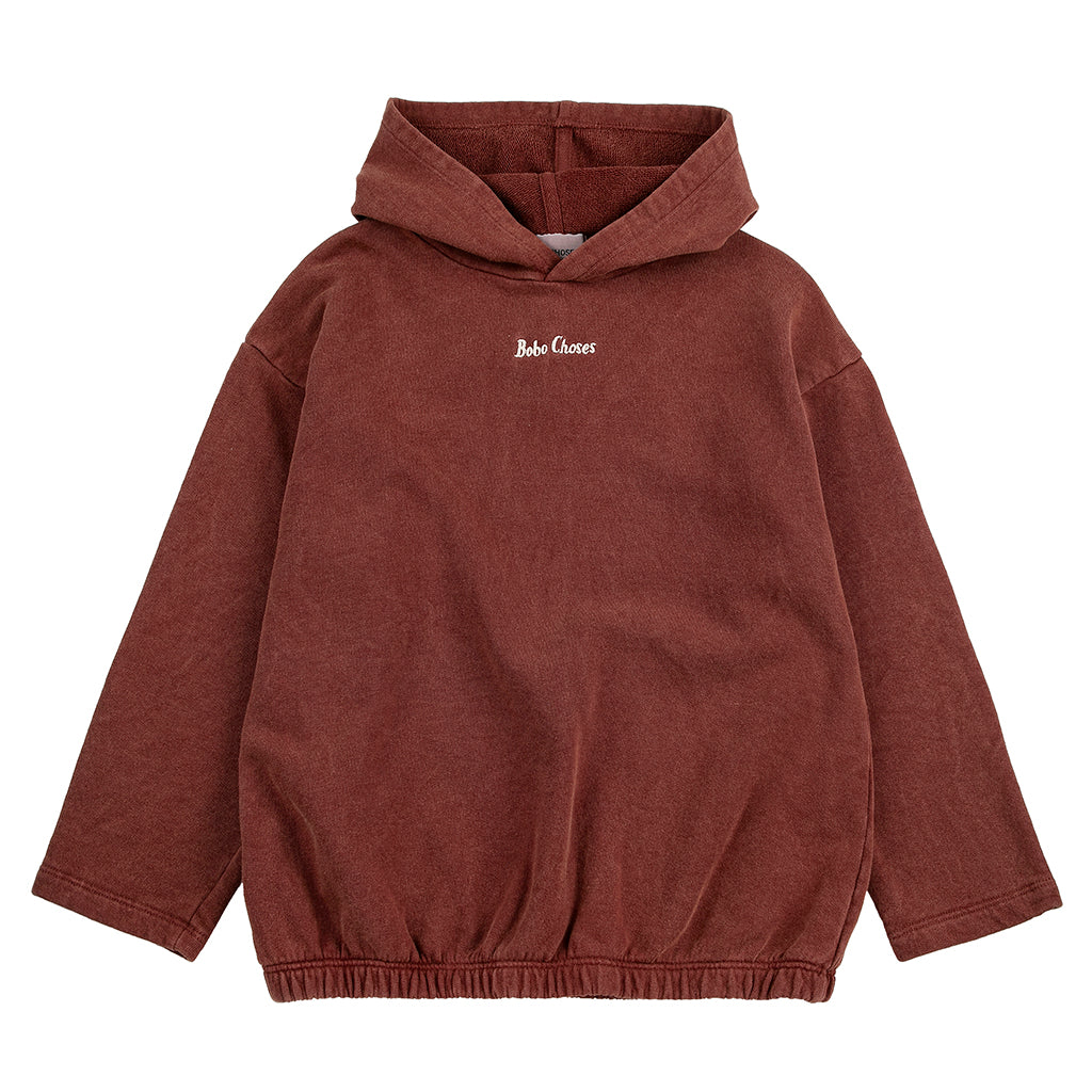 Bobo Choses Child Hooded Sweatshirt Brown