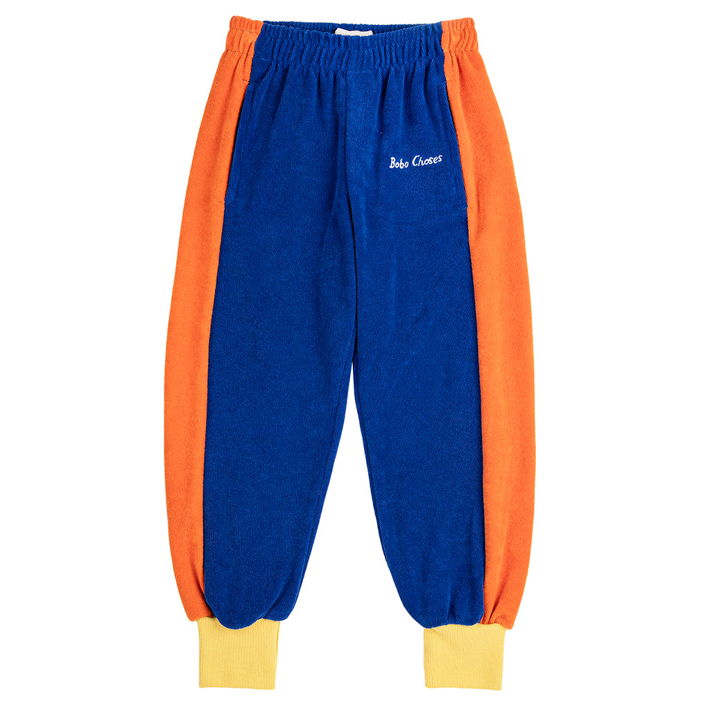 Bobo Choses Child Terry Cloth Sweatpants Midnight Blue