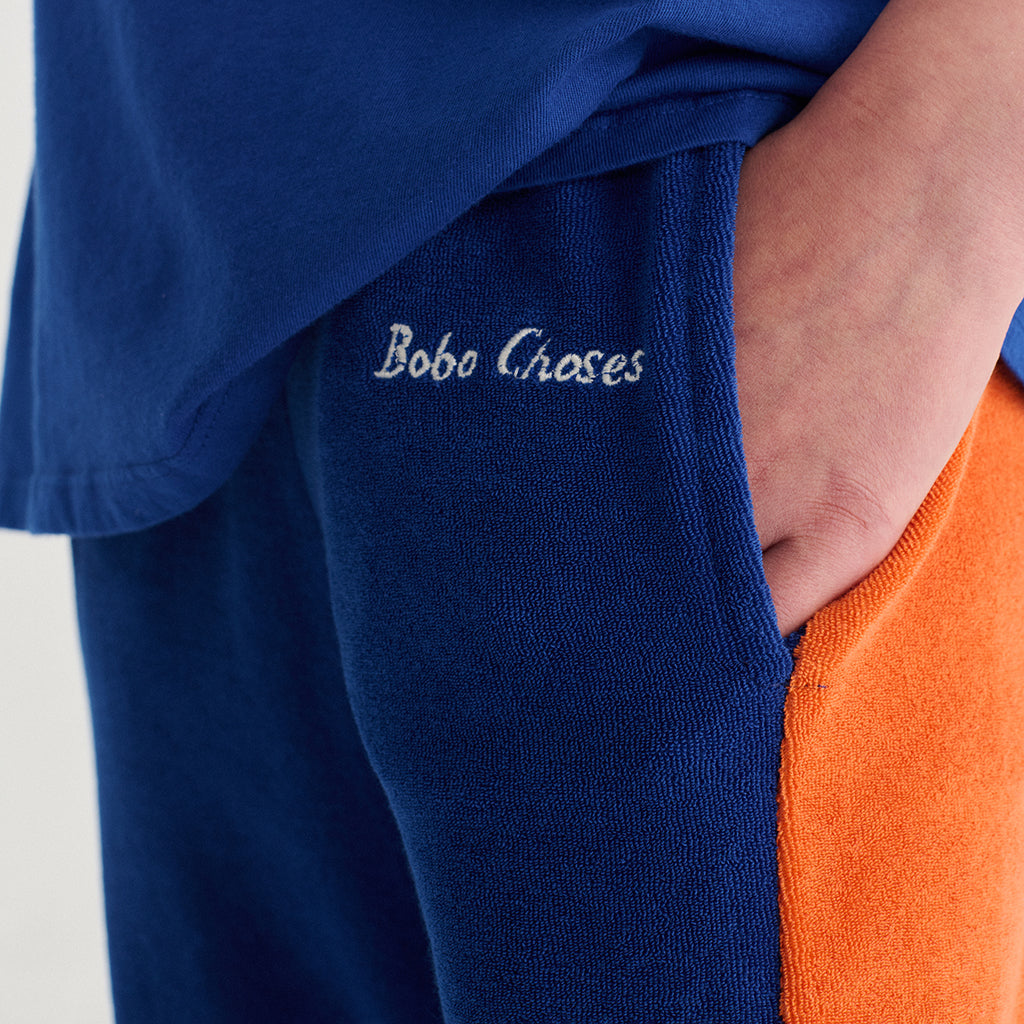 Bobo Choses Child Terry Cloth Sweatpants Midnight Blue