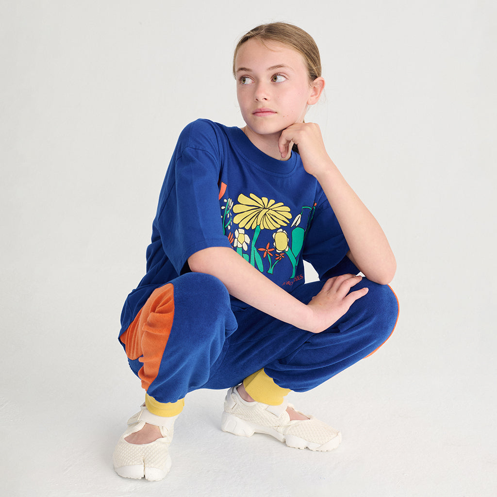 Bobo Choses Child Terry Cloth Sweatpants Midnight Blue