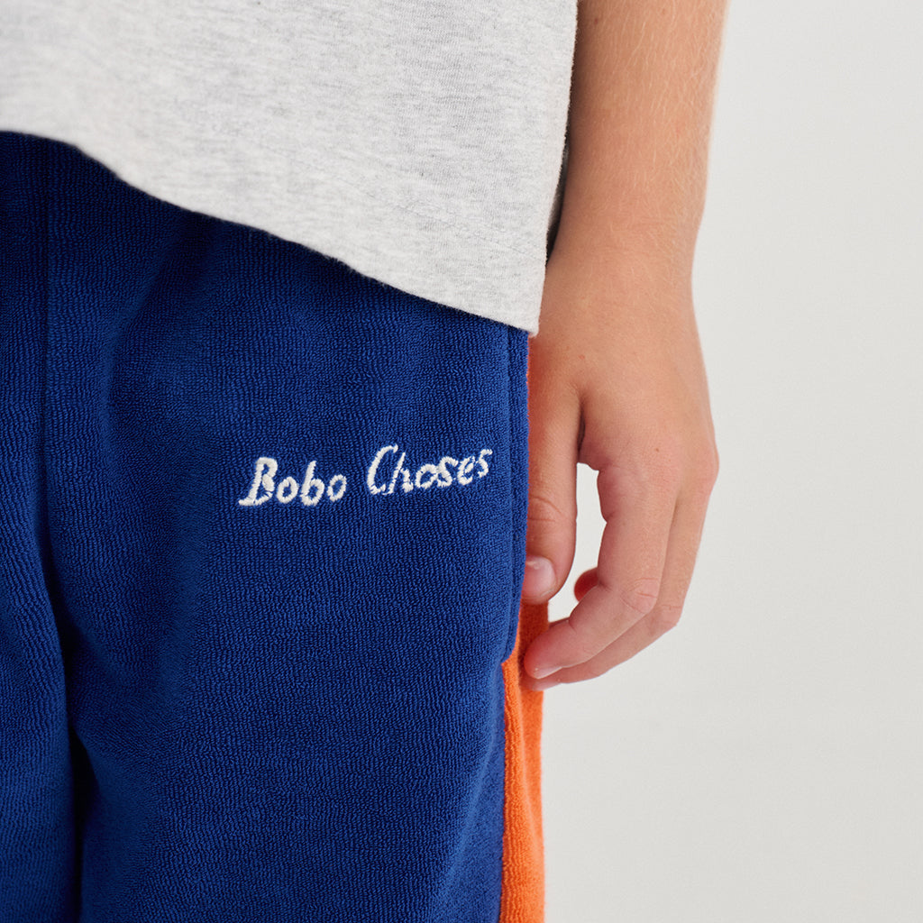 Bobo Choses Child Terry Cloth Sweatpants Midnight Blue