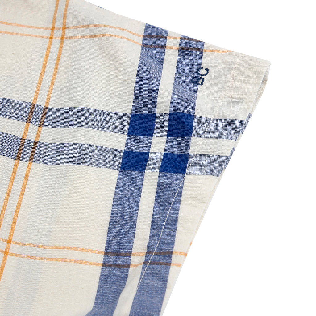 Bobo Choses Child Dress Fun Tartan Print Multicolour