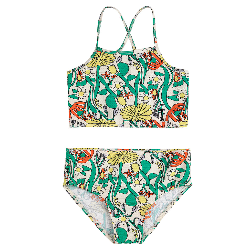 Bobo Choses Child Swimsuit All Over Herbalist Print Multicolour