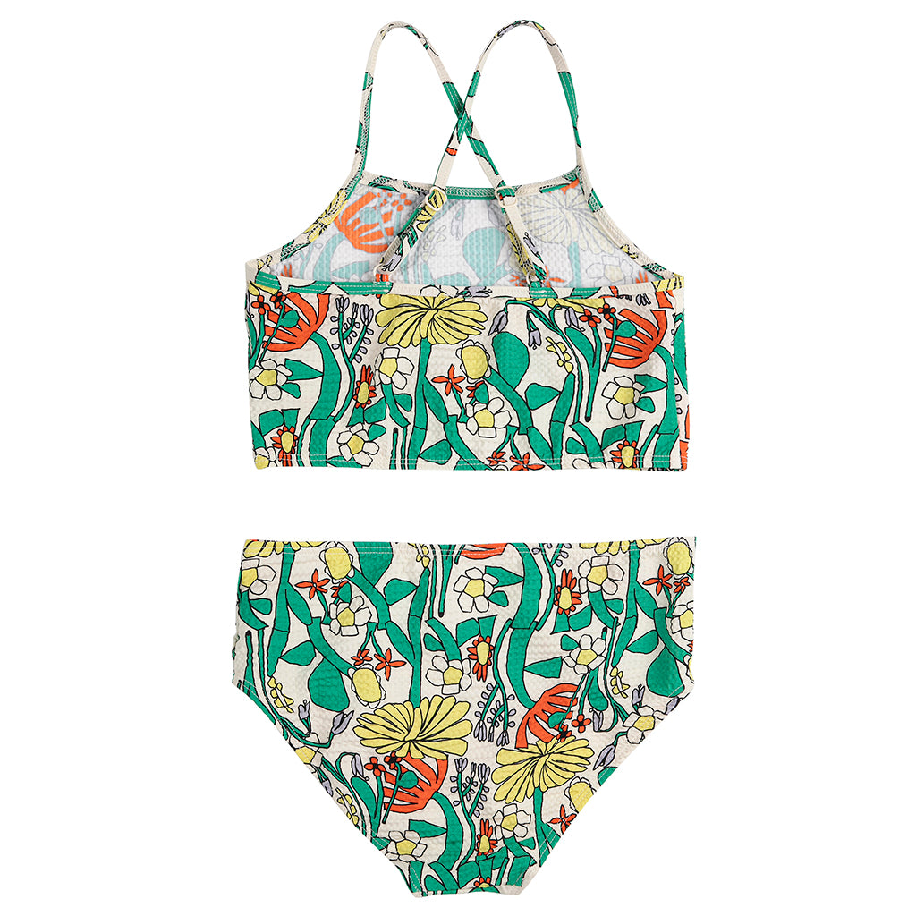 Bobo Choses Child Swimsuit All Over Herbalist Print Multicolour