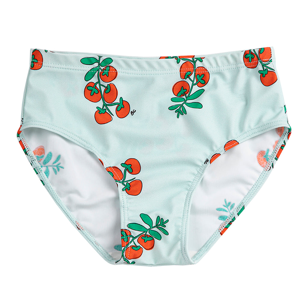 Bobo Choses Child Swim Bottoms All Over Juicy Tomatoes Print Light Blue