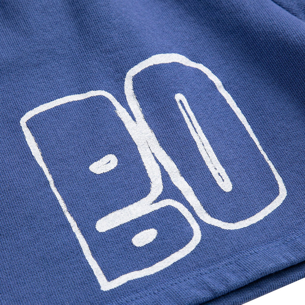 Bobo Choses Child Bermuda Shorts Logo Print Navy Blue