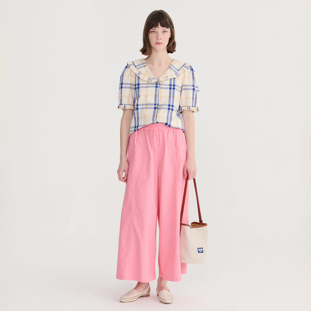 Bobo Choses Woman Culotte Pants Paper Touch Pink