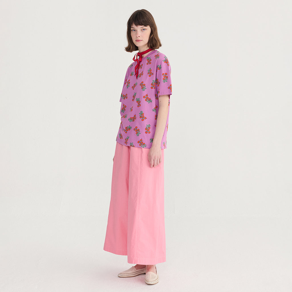 Bobo Choses Woman Culotte Pants Paper Touch Pink