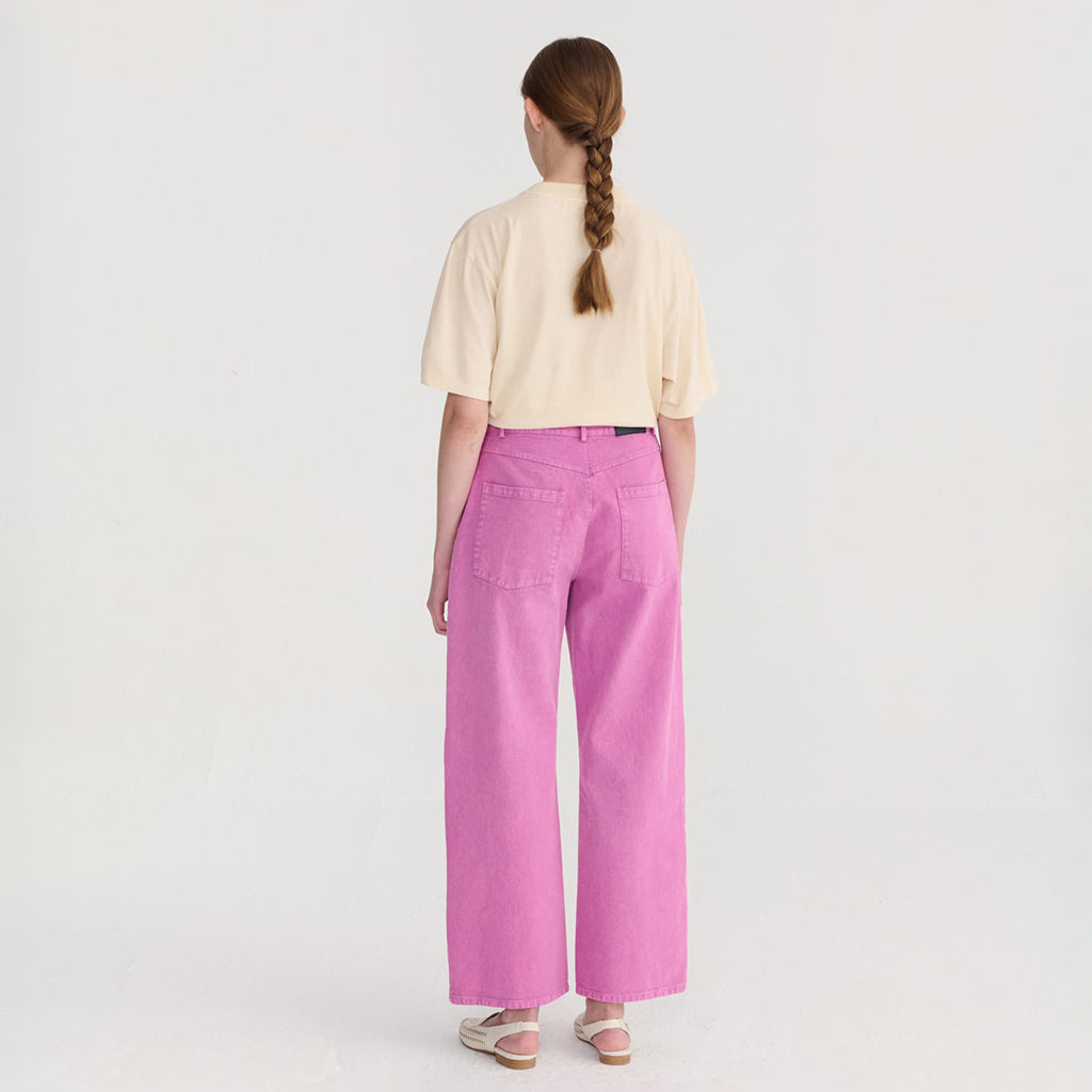 Bobo Choses Woman Boot Cut Pants Purple