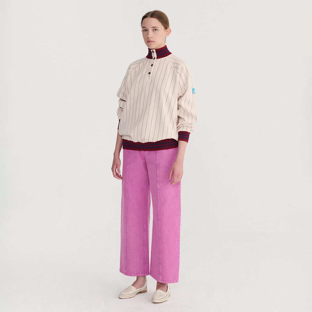 Bobo Choses Woman Boot Cut Pants Purple
