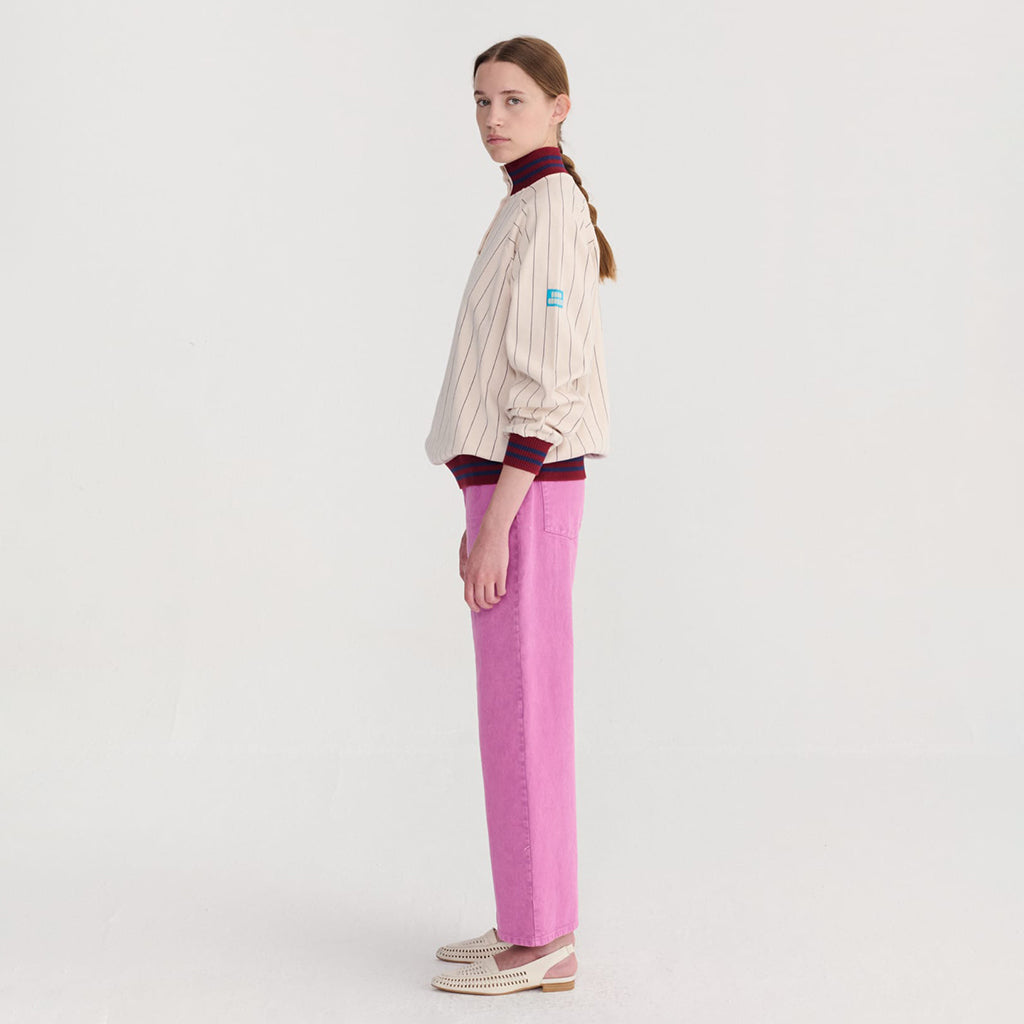 Bobo Choses Woman Boot Cut Pants Purple