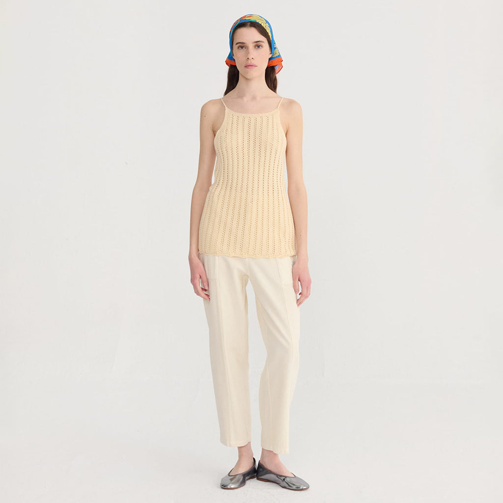 Bobo Choses Woman Cocoon Pants White