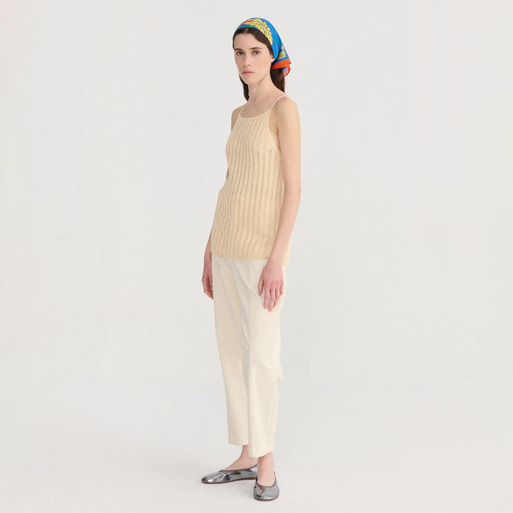 Bobo Choses Woman Cocoon Pants White