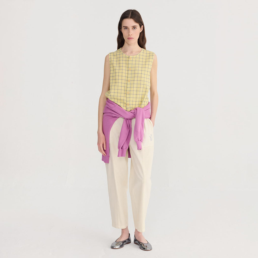 Bobo Choses Woman Cocoon Pants White