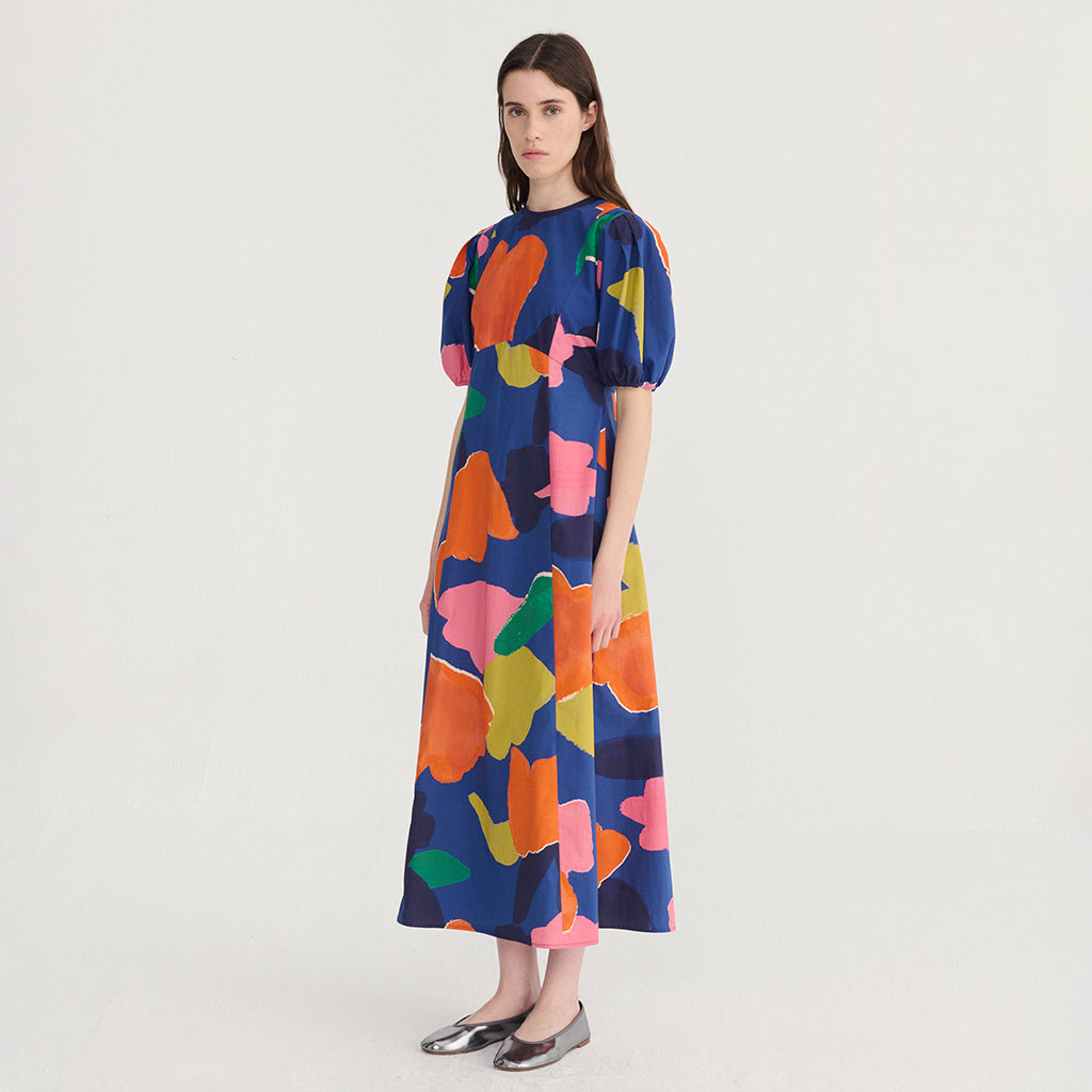 Bobo Choses Woman Dress Blooming Print Multicolour