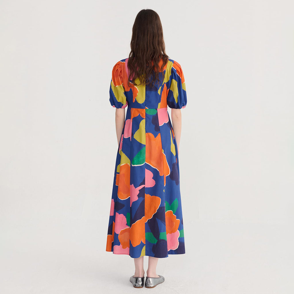 Bobo Choses Woman Dress Blooming Print Multicolour