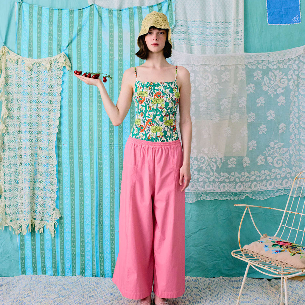 Bobo Choses Woman Swimsuit All Over Herbalist Print Multicolour