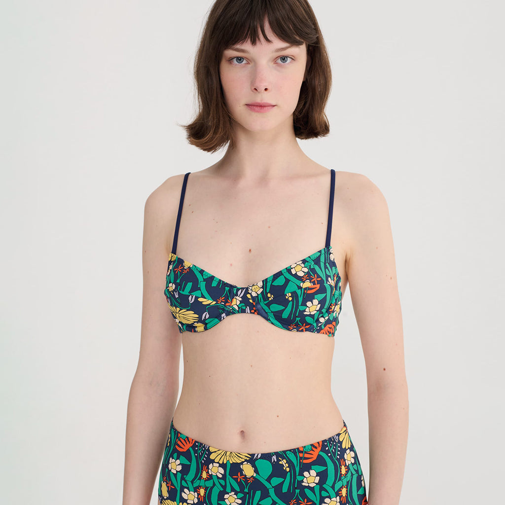 Bobo Choses Woman Bikini Bottom All Over Herbalist Print Multicolour