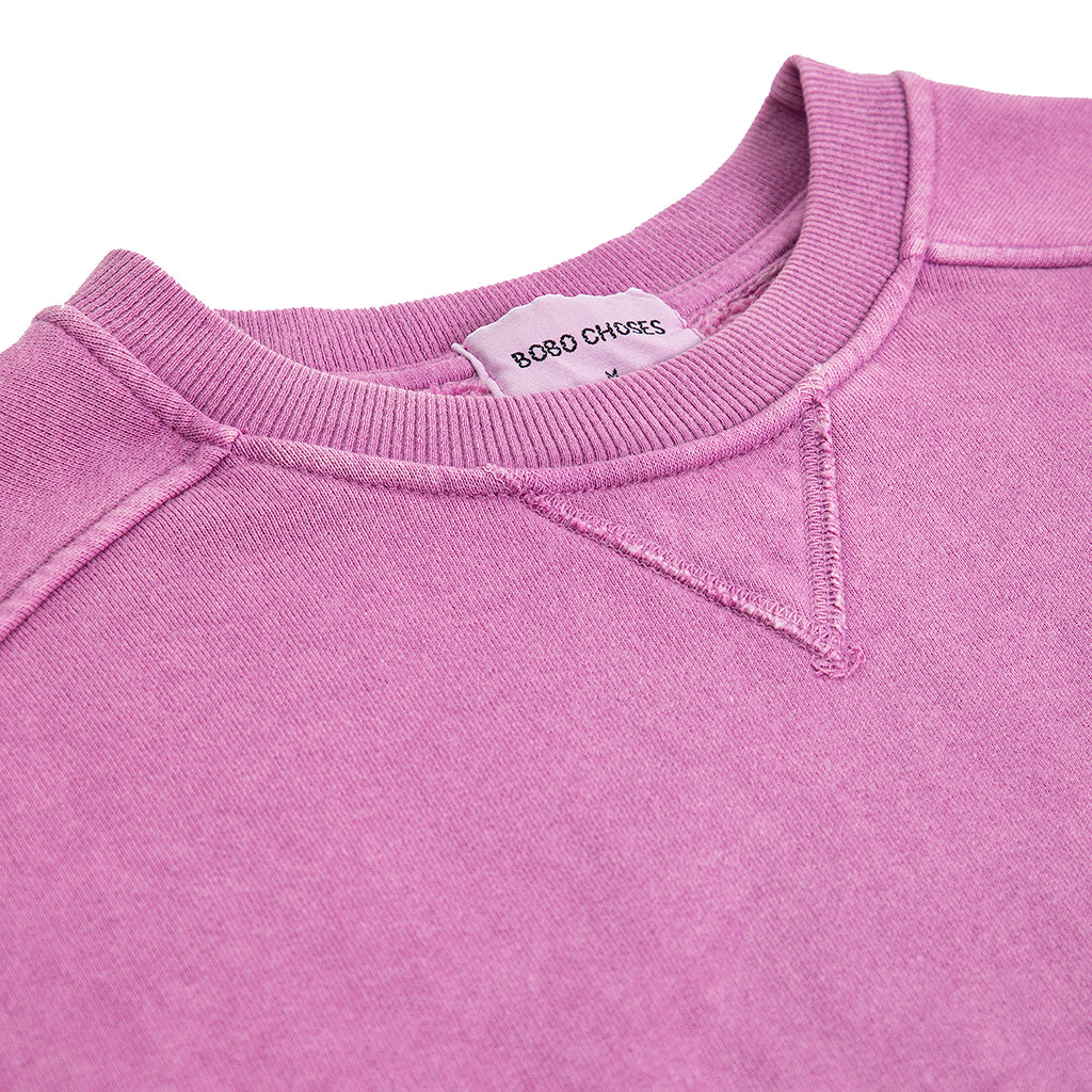 Bobo Choses Woman Sleeveless Sweatshirt Washed Purple