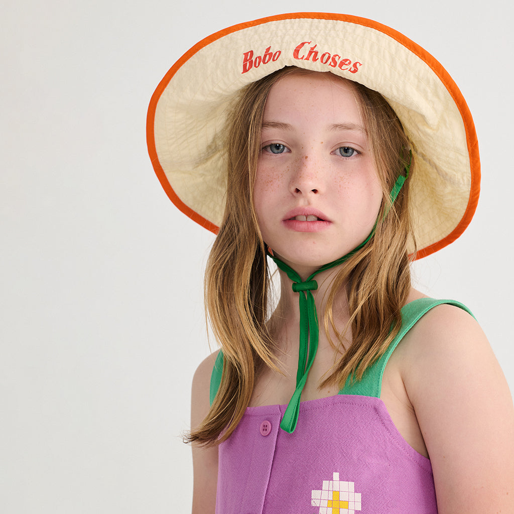 Bobo Choses Child Bucket Hat Multicolour Colour Block