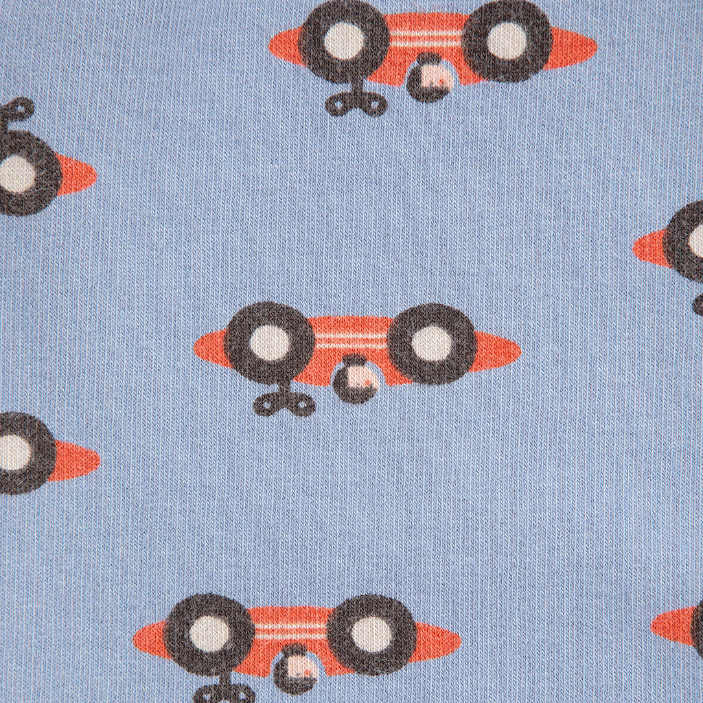 Bobo Choses Baby Race Car All Over Sweatpants Light Blue