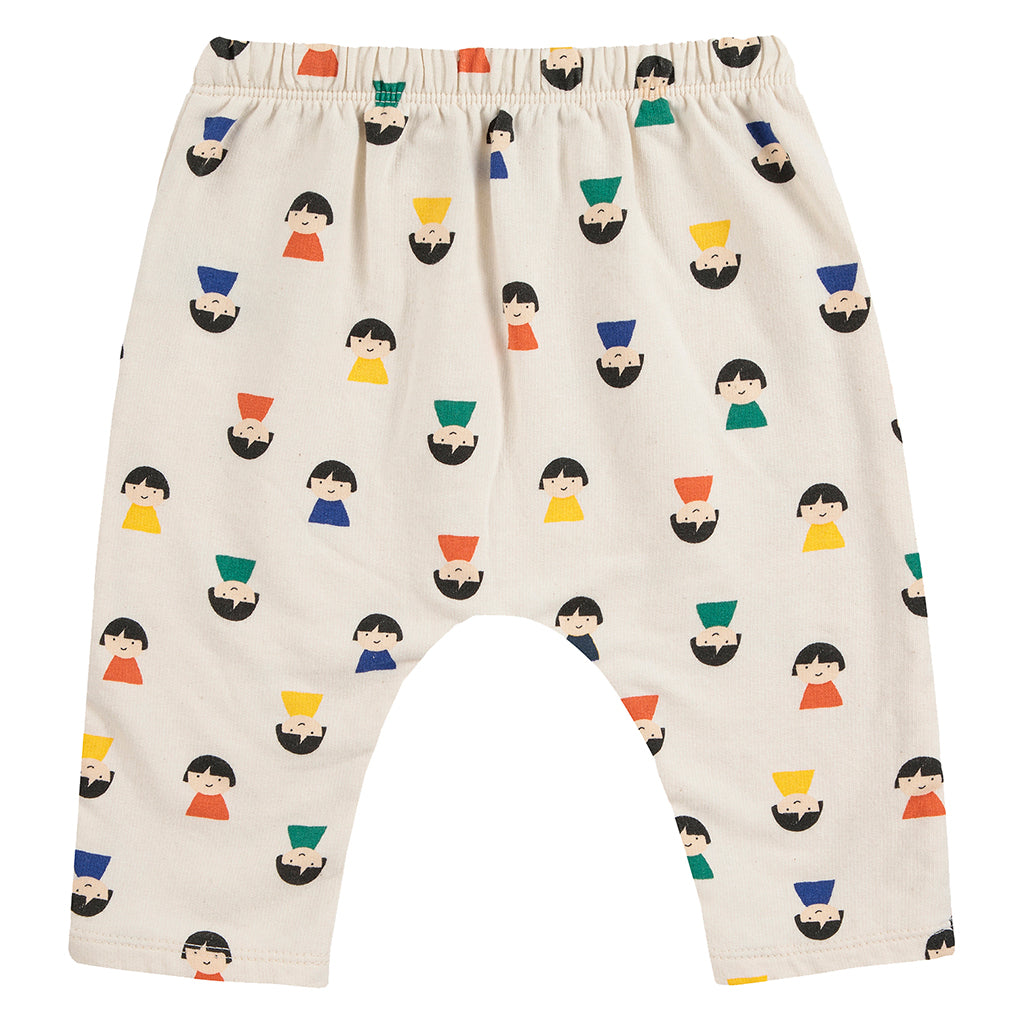 Bobo Choses Baby Game Pawns All Over Sweatpants Cream
