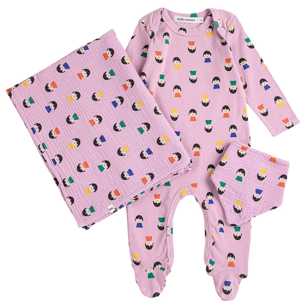 Bobo Choses Baby Game Pawns Gift Set Lavender Purple