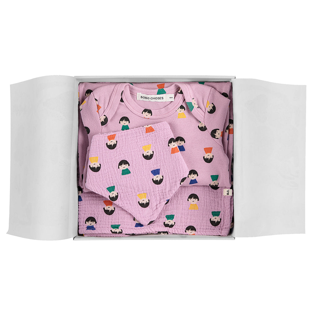 Bobo Choses Baby Game Pawns Gift Set Lavender Purple