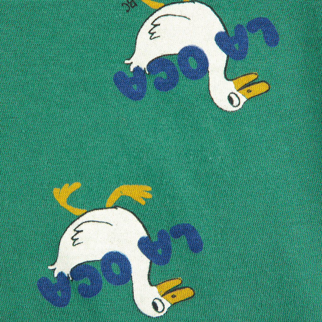 Bobo Choses Baby La Oca All Over T-shirt Green