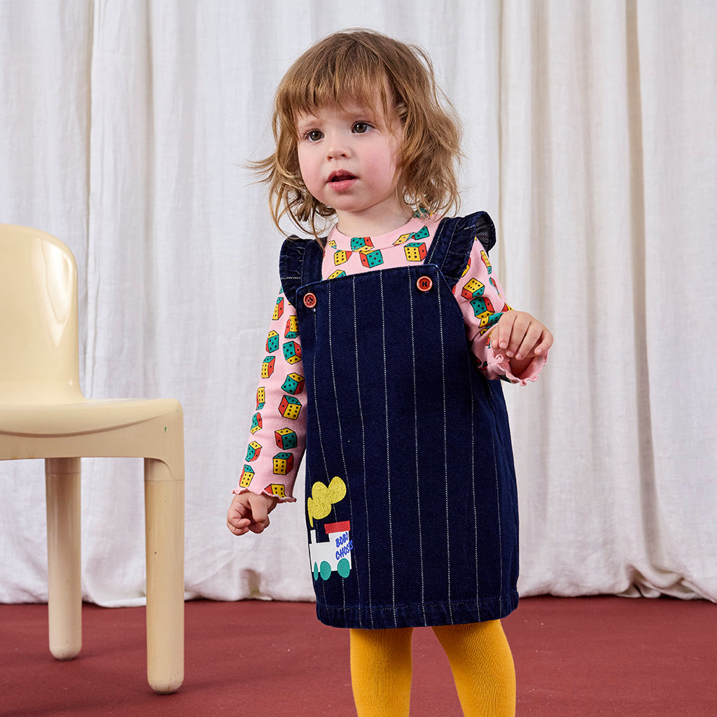 Bobo Choses Baby Dice All Over T-shirt Pink