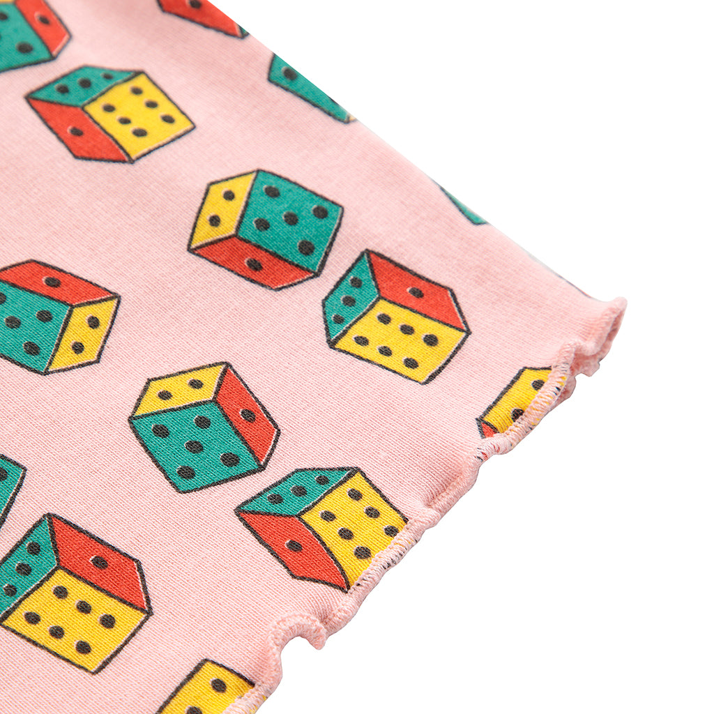 Bobo Choses Baby Dice All Over T-shirt Pink