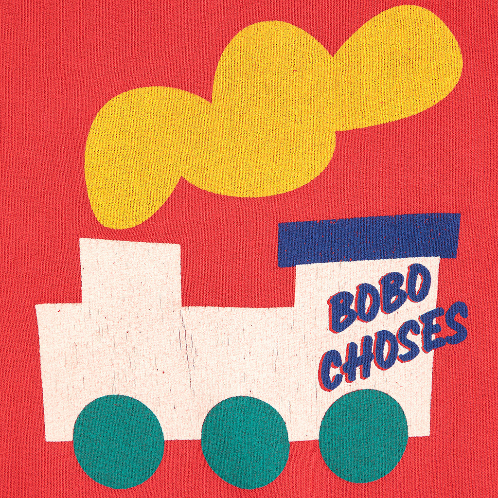 Bobo Choses Baby Choo Choo Sweatshirt Red