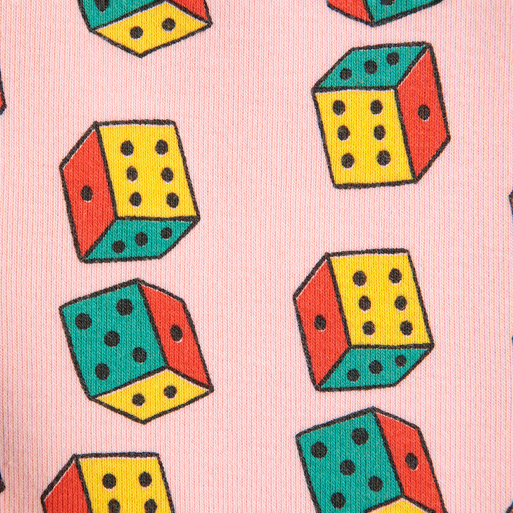 Bobo Choses Baby Dice All Over Leggings Pink